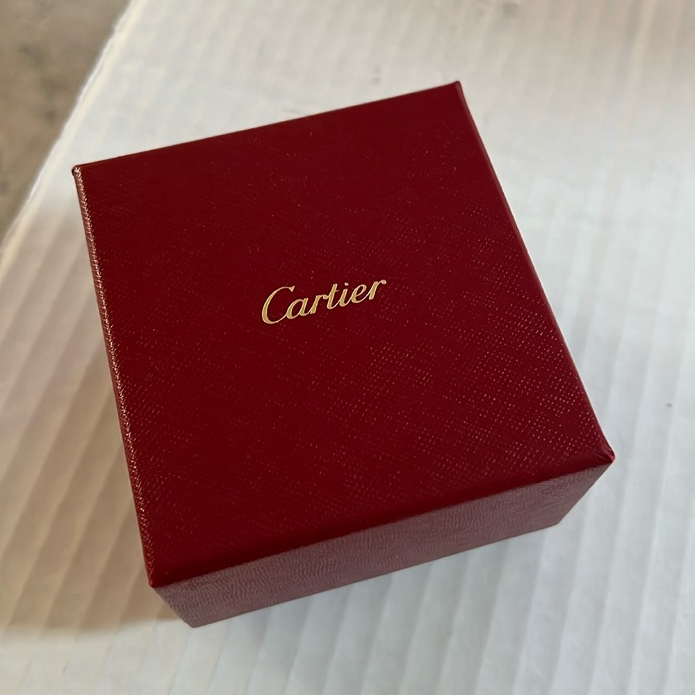 Cartier Ring Box Only